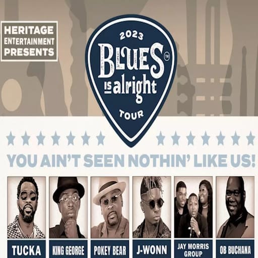 Blues is Alright Tour Concerts in Detroit